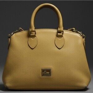 Dooney & Bourke Leather Purse W/ Long Strap VTG Distressed